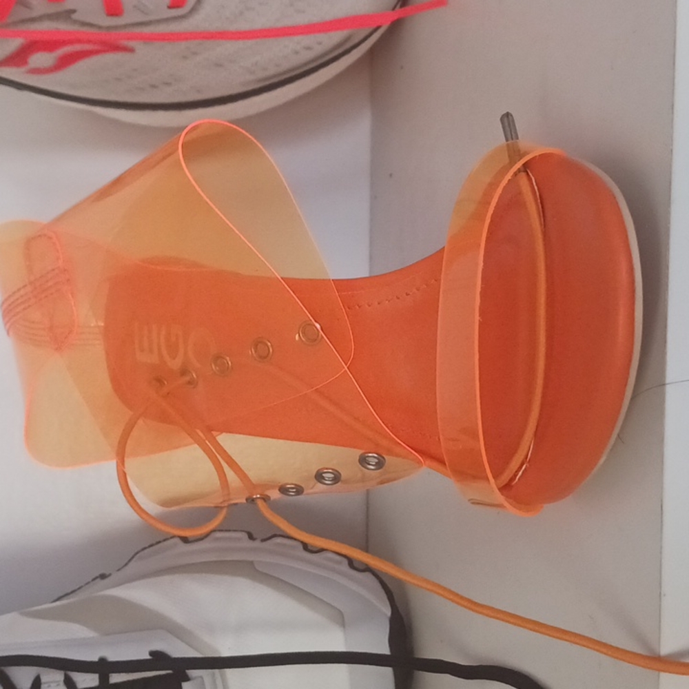 Unique orange see thru